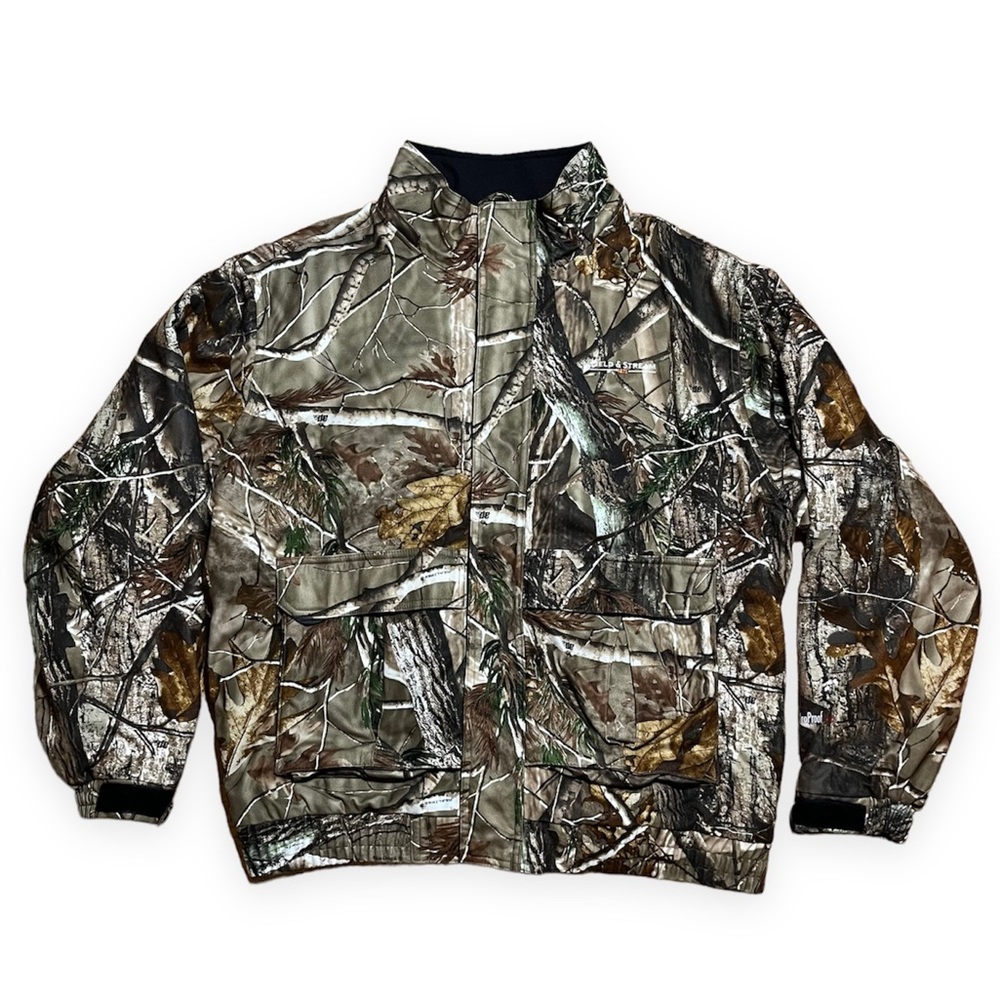 Field & Stream Realtree Camouflage Hydroproof Ultra Coat Sz L